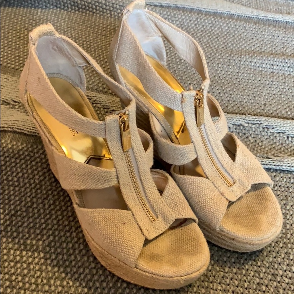 Michael Kors wedge heel sandals